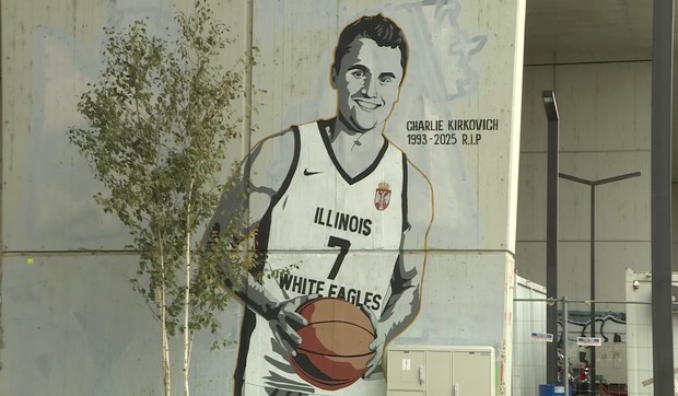 mural Čarliju Kirku