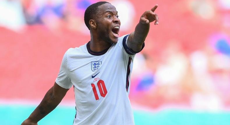 England forward Raheem Sterling Creator: Laurence Griffiths