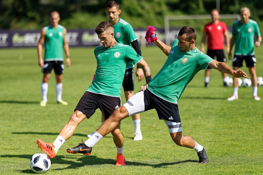 Pilka nozna. Ekstraklasa. Slask Wroclaw Trening. 23.08.2018