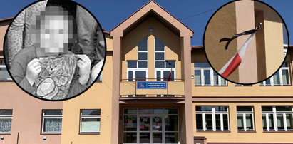 Żałoba po tragicznej śmierci dzieci i ich matki w Rudniku. Szkoła wywiesiła flagi z kirem