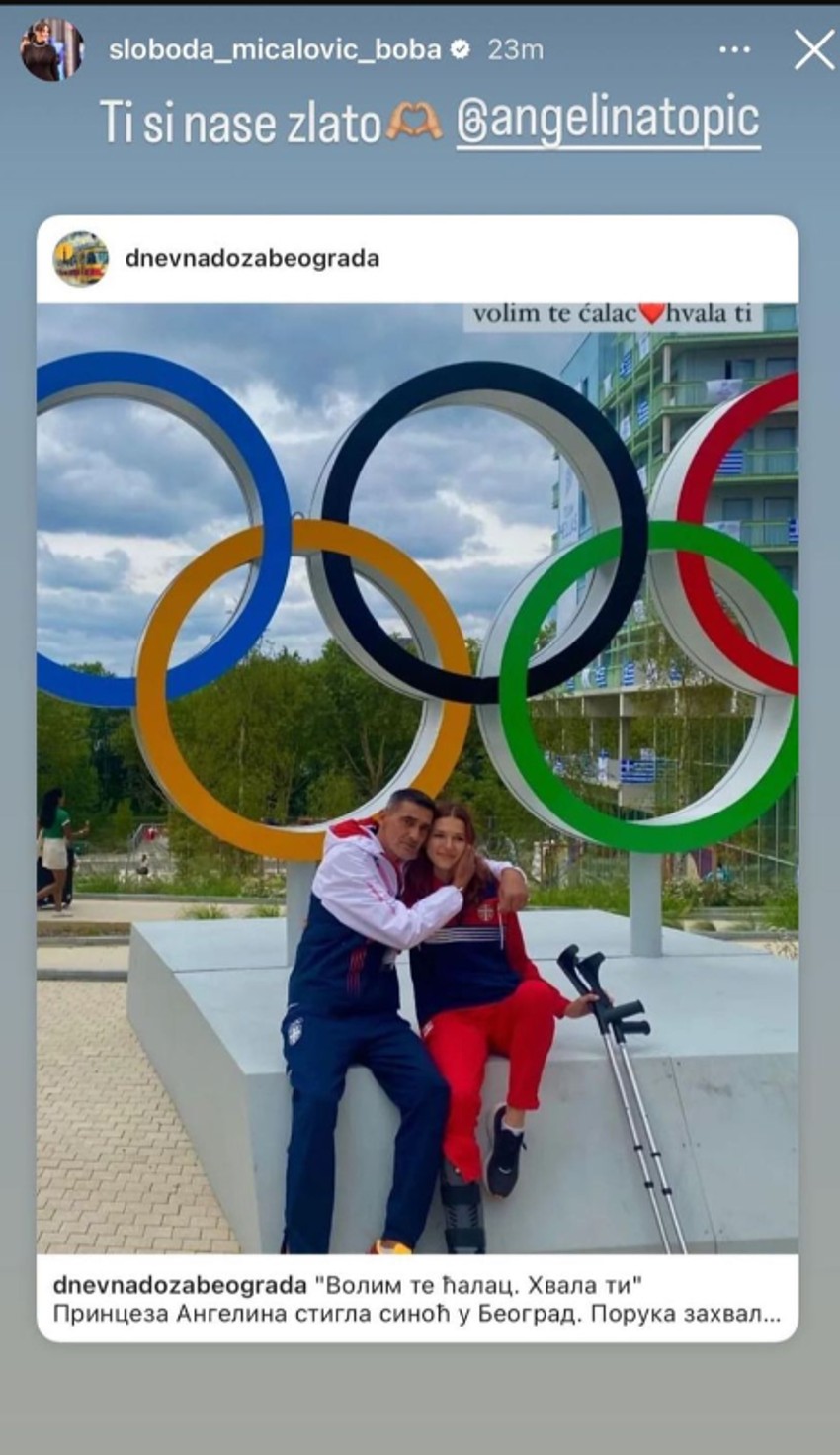 Sloboda Mićalović podržala Angelinu