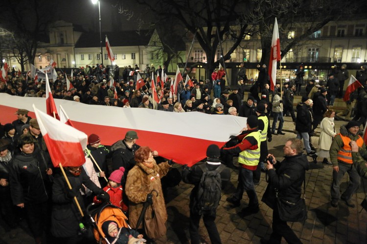 Marsz Pamięci ofiar katastrofy w Smoleńsku