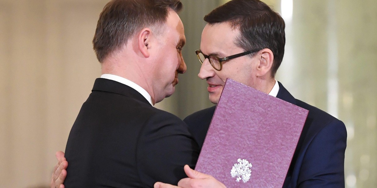 Andrzej Duda, Mateusz Morawiecki