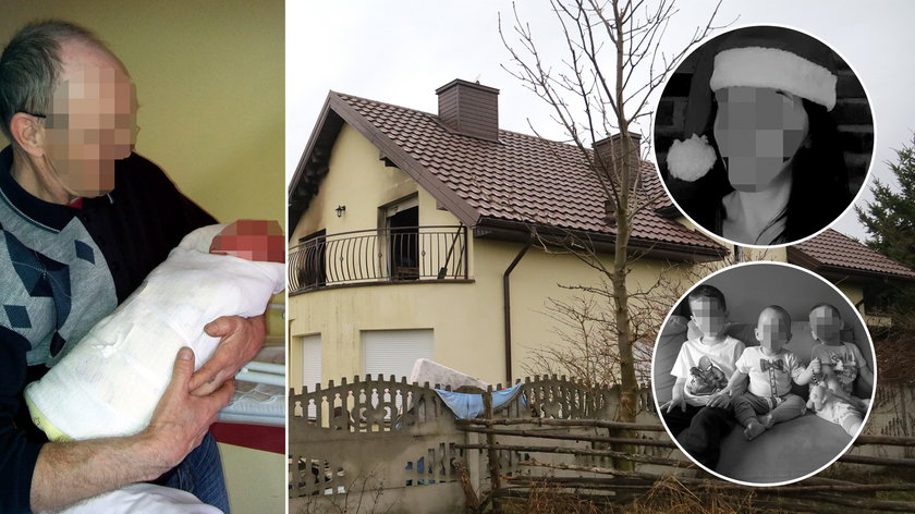 Dziadek chłopców, którzy zginęli wraz z mamą w domu w Unewlu: To była kochająca się rodzina 