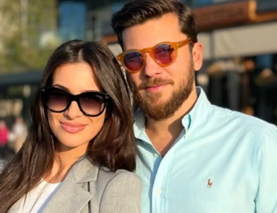 Dragana Kosjerina sa mužem