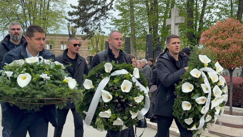 Sahrana Duška Vujoševića