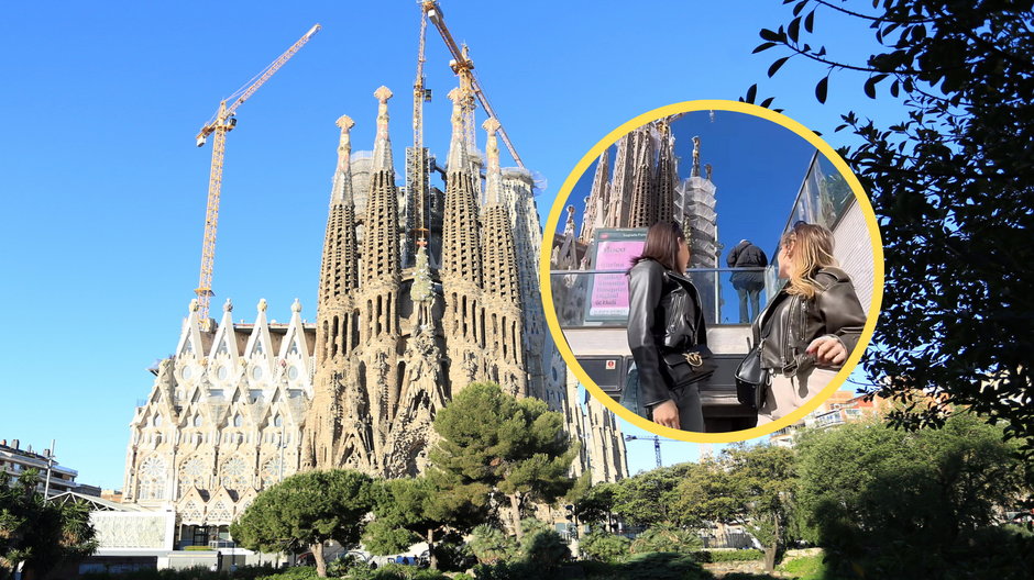 Zakaz fotografowania przy Sagrada Família (fot. screen: tiktok.com/@giada.stirpe)
