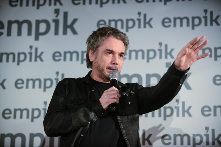Jean-Michel Jarre podczas spotkania z fanami w Warszawie
