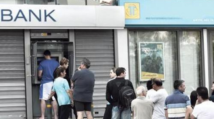 Zárva maradnak a görög bankok hétfőn!