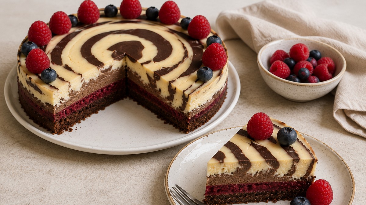 zebra torta