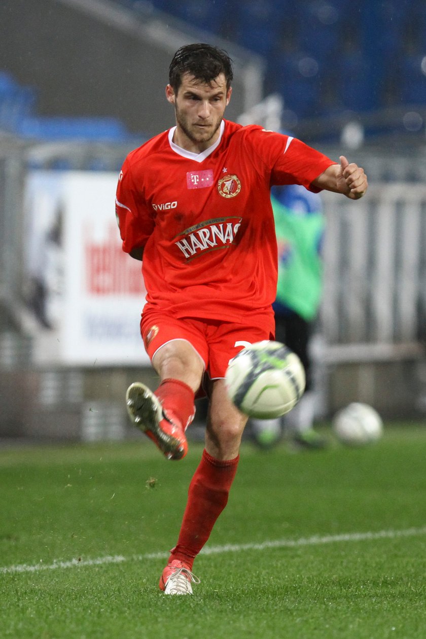 Łukasz Broź piłkarz Widzewa