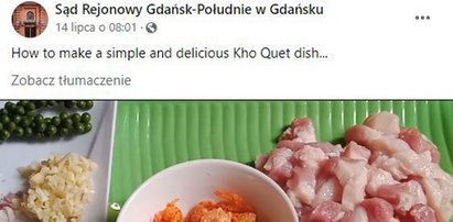 Kuriozalny atak na polski sąd zupką pho i wołowiną w pięciu smakach