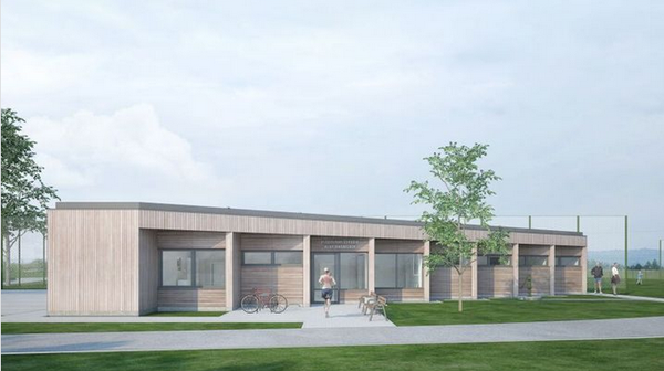 Budynek Młodzieżowego Ośrodka w Łuczanowicach powstanie przy ul. Mycielskiego, bezpośrednio przy istniejącym tam boisku.