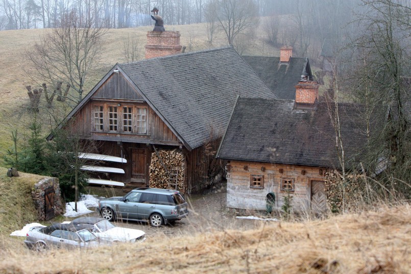 Dzierwany - tu Janusz Palikot zaszywa się na długie tygodnie, także tu często gościli polityków
