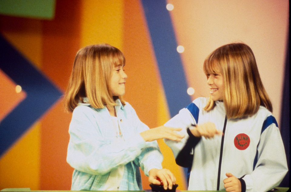 Mary-Kate i Ashley Olsen w 1997 r. 