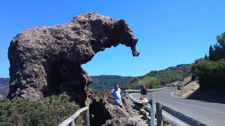 Jedna z atrakcji turystycznych Sardynii – skała Elephant