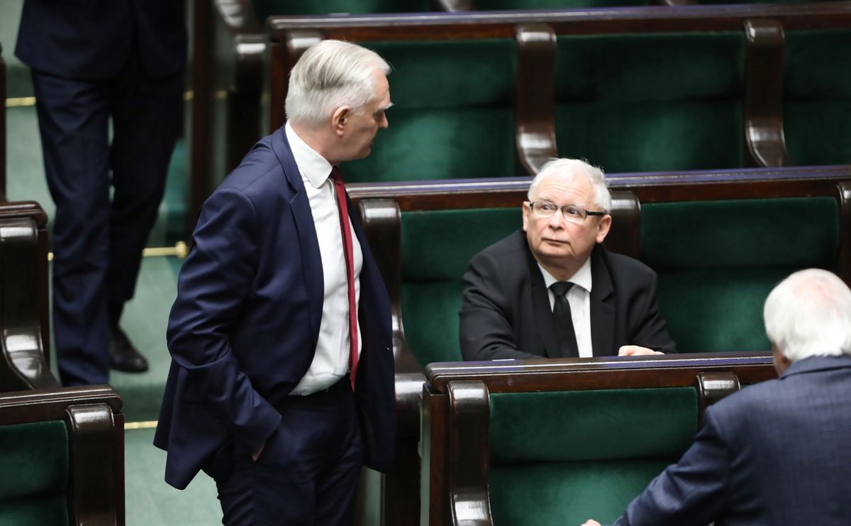 Jarosław Kaczyński, Ryszard Terlecki, Jarosław Gowin