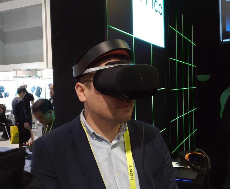 Hełm VR firmy Pico
