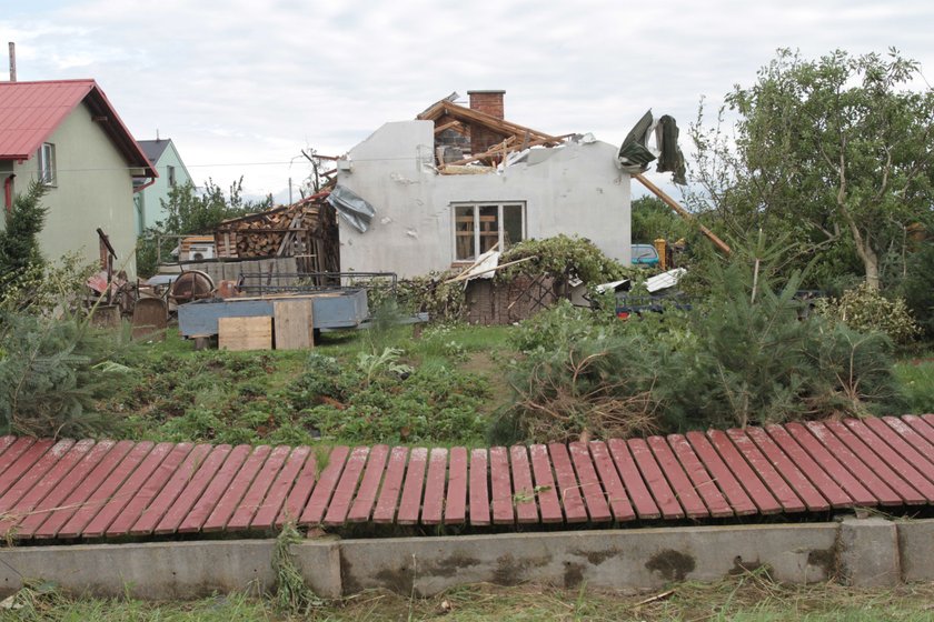 Tornado spustoszyło Podkarpacie