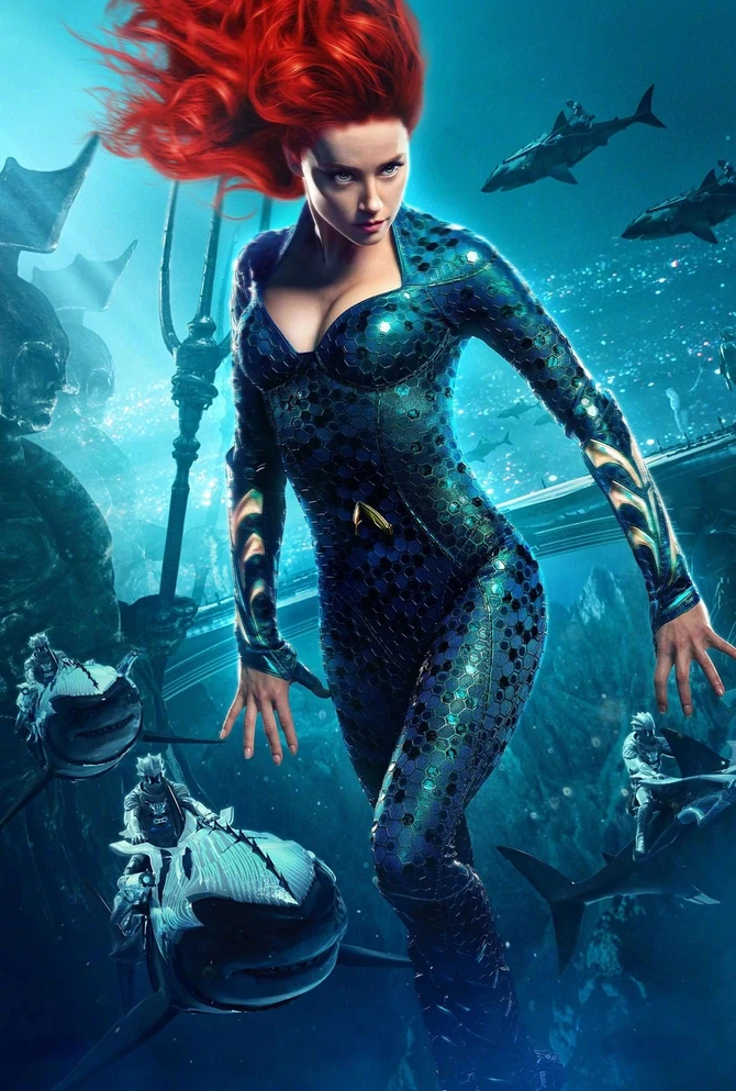 Amber Herd u filmu "Akvamen"