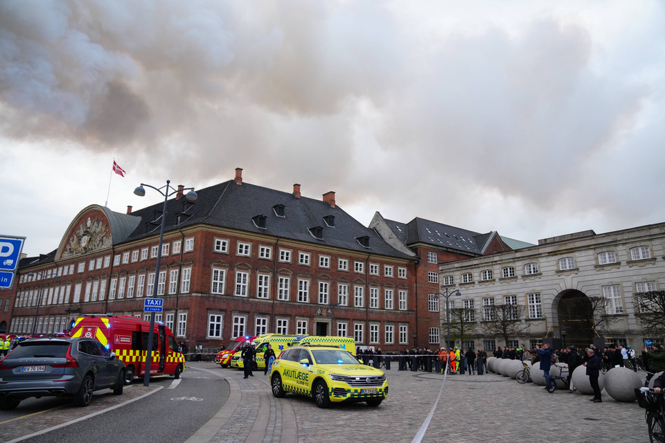 Pożar Starej Giełdy Papierów Wartościowych w Kopenhadze