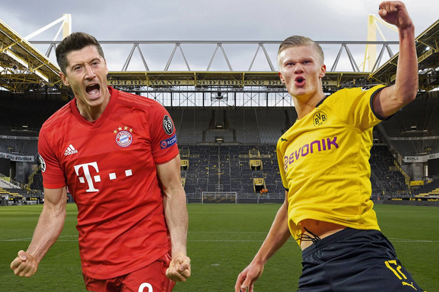 Robert Lewandowski i Erling Haaland