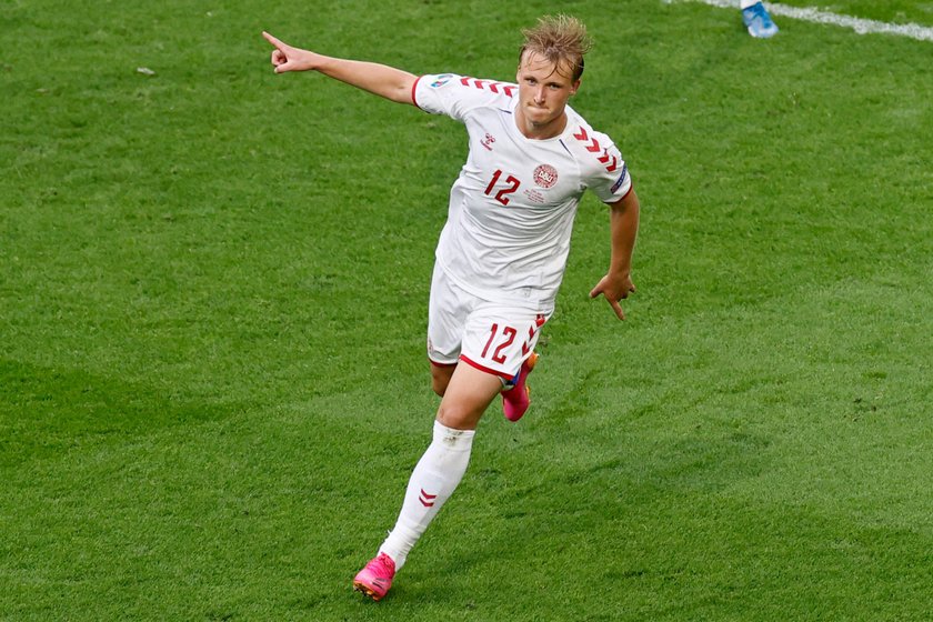 Kasper Dolberg (23 l.), napastnik, Nice.