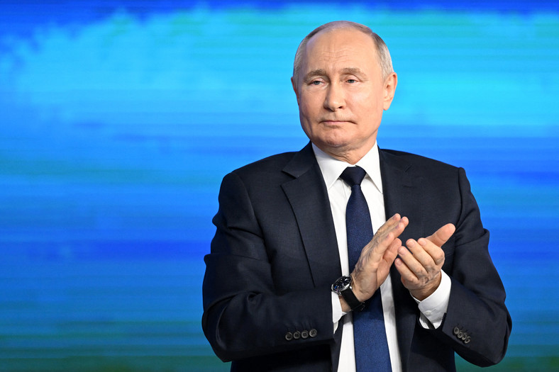Władimir Putin, styczeń 2024 r.