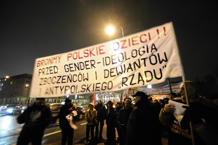 Marsz Wolności PiS w Warszawie