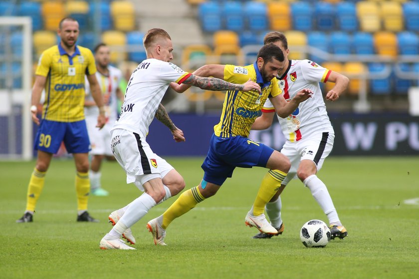 29.07.2018 ARKA GDYNIA - JAGIELLONIA BIALYSTOK EKSTRAKLASA PILKA NOZNA