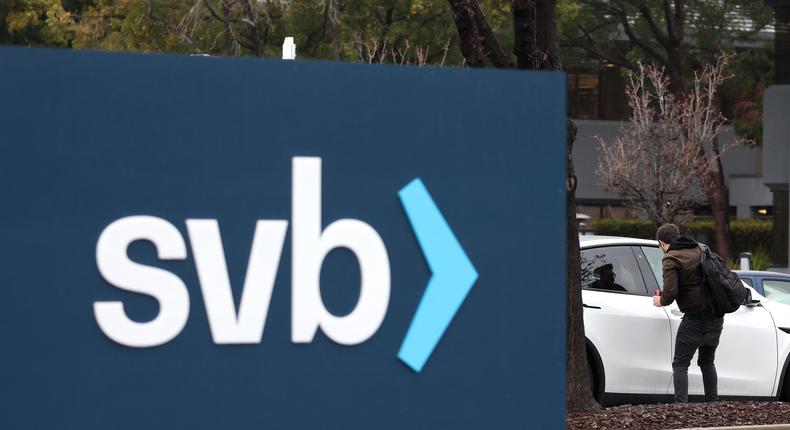 Silicon Valley Bank was shut down by regulators on Friday.Getty Images