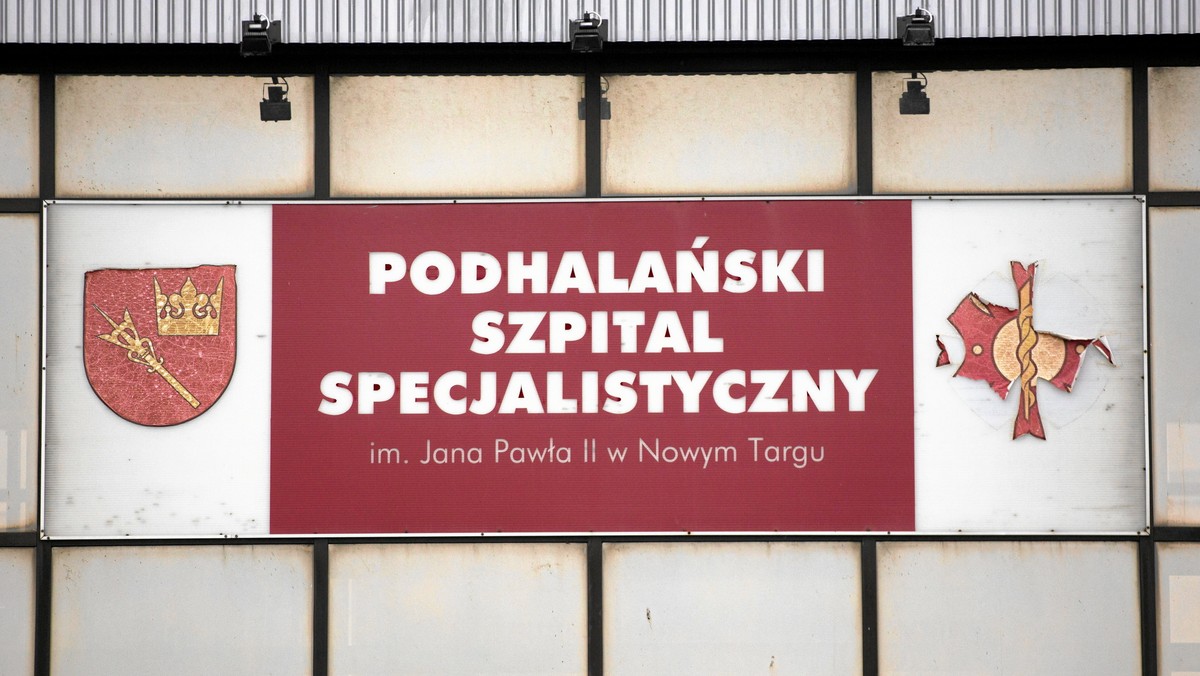 Podhalański Szpital Specjalistyczny w Nowym Targu, do którego trafiła Dorota z Bochni.