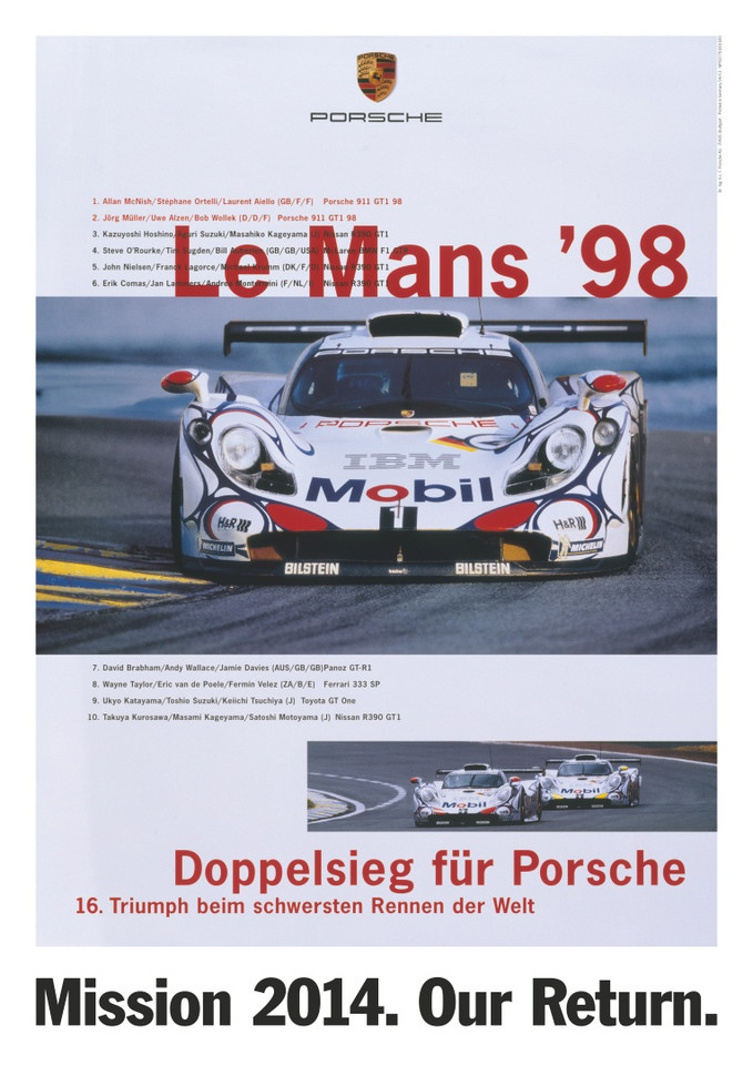 Porsche 1998 (Le Mans)