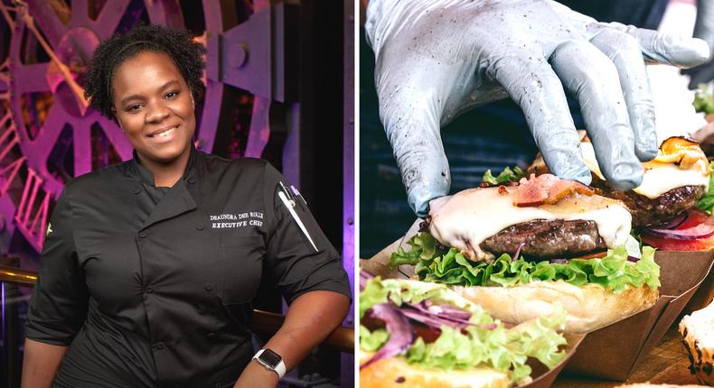 Chef Dee Rolle, the executive chef at a Disney World restaurant, shared her tips for making a perfect burger.Courtesy of Allied Global Marketing; Fedorovacz/Shutterstock