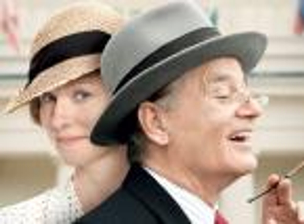 Bill Murray i Laura Linney w filmie "Weekend z królem"