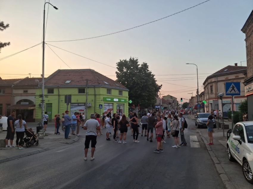valjevo studenti blokade protesti