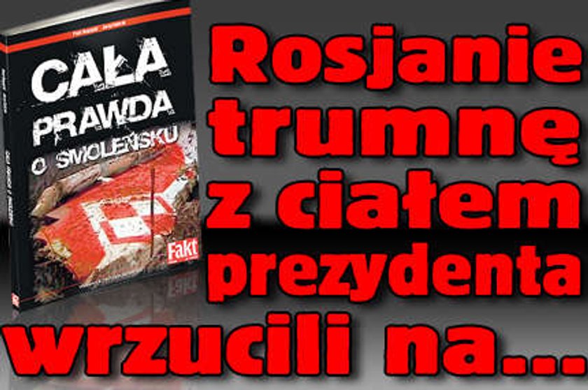 Rosjanie trumnę z prezydentem wrzucili na ciężarówkę! ZDJĘCIA