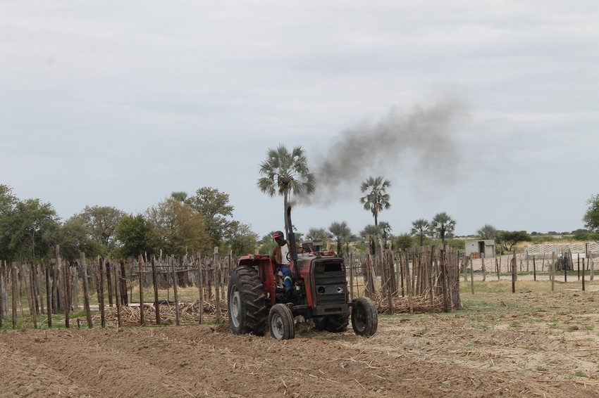 Selo Ošakati u regionu Ošana u Namibiji