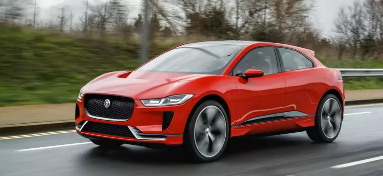 Spłonął pierwszy elektryczny Jaguar i-Pace