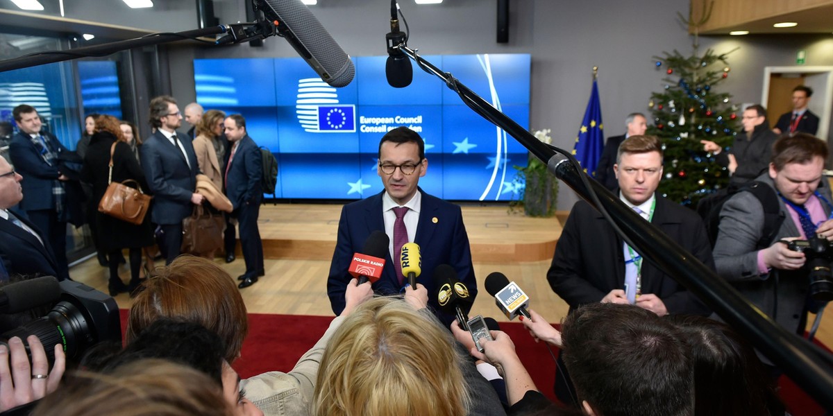 Morawiecki już w Brukseli. Plan spotkań jest imponujący