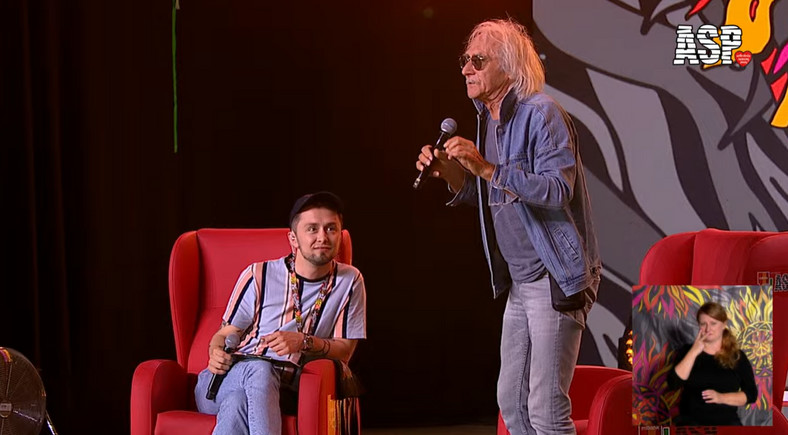 Dawid Dudko i Jerzy Kryszak na Pol'and'Rock Festival.