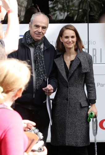 Natalie Portman i Sławomir Idziak