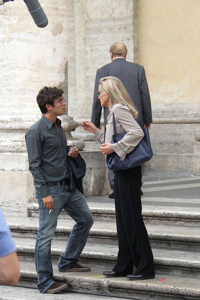 Sharon Stone i Riccardo Scamarcio