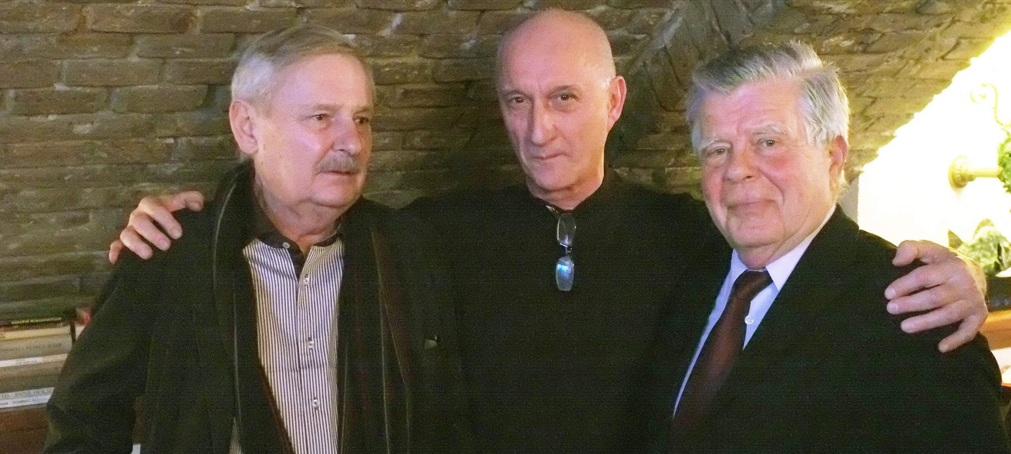 Juraj Slezáček, Jozef Banáš a Oldo Hlaváček.