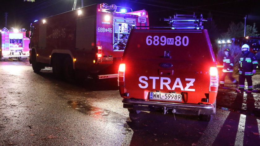 Pożar w szpitalu w Bielsku-Białej. Łóżko pacjentki stanęło w płomieniach