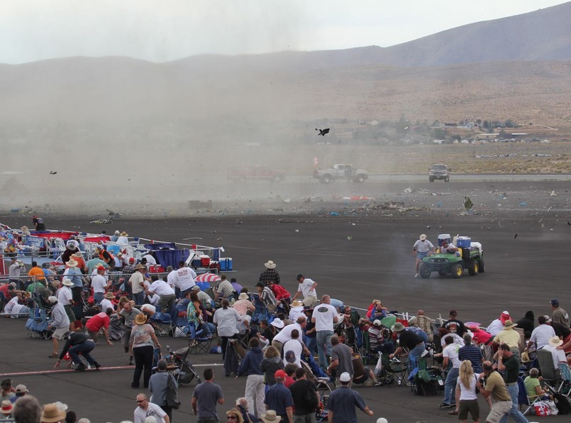 Katastrofa na pokazie w Reno