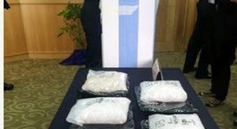 The recovered drugs