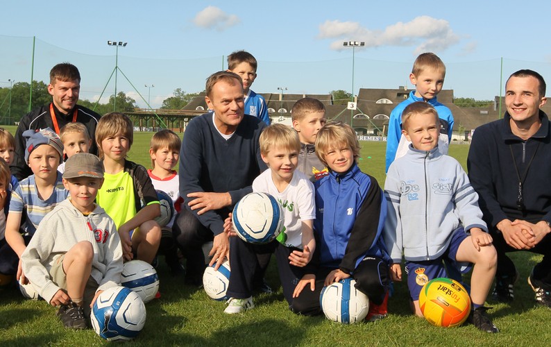 Donald Tusk w Opalenicy