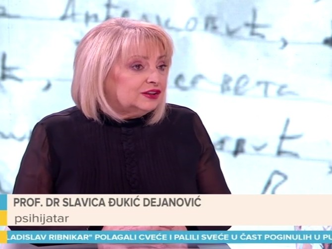 Slavica Đukuić Dejanović o ubistvu u OŠ "Vladislav Ribnikar"