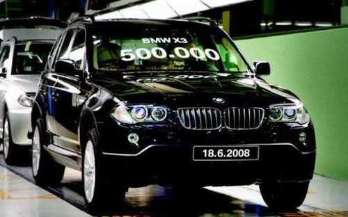 Jubileusz produkcyjny BMW X3